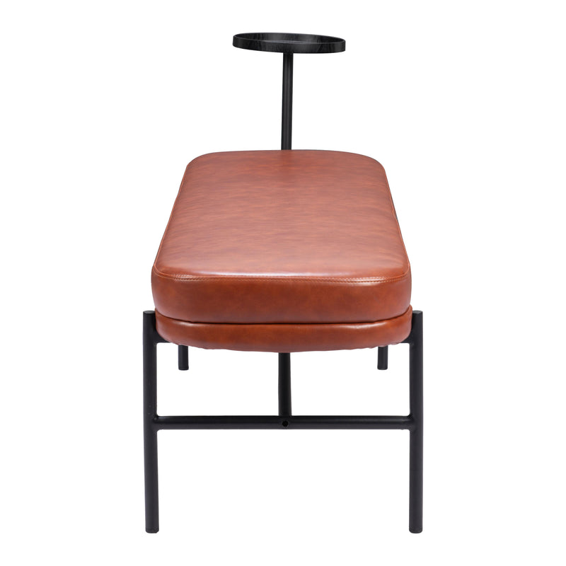  Zuo Ploce 110180 Bench - Brown IMAGE 2