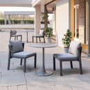  Zuo Soleil 704037 Dining Table - Grey IMAGE 6