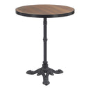  Zuo Gazebo 704053 Dining Table - Walnut IMAGE 2