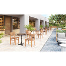  Zuo Gazebo 704053 Dining Table - Walnut IMAGE 8