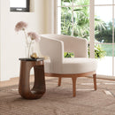  Zuo Okno 110242 Side Table - Walnut IMAGE 8