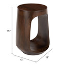  Zuo Okno 110242 Side Table - Walnut IMAGE 9