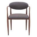  Zuo Zens 110208 Dining Chair - Truffle Grey IMAGE 3