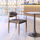  Zuo Zens 110208 Dining Chair - Truffle Grey IMAGE 9