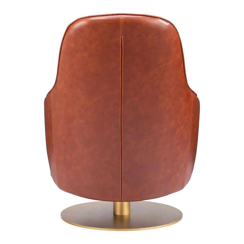  Zuo Withby 110108 Accent Chair - Brown IMAGE 4