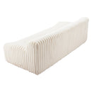  Zuo Osterbro 110277 Sofa - Cream IMAGE 5