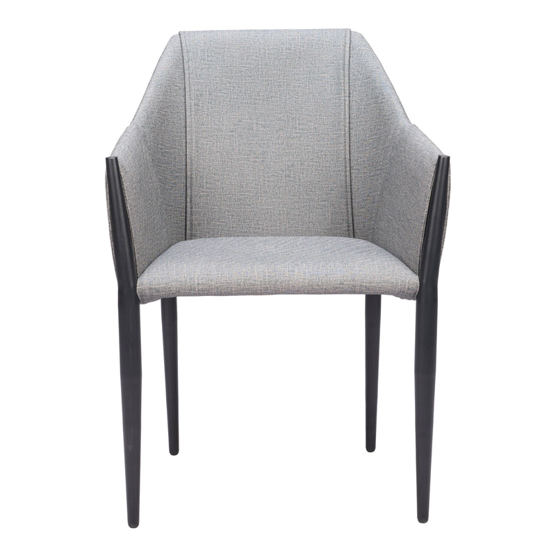  Zuo Andover 110167 Dining Chair - Slate Grey IMAGE 3