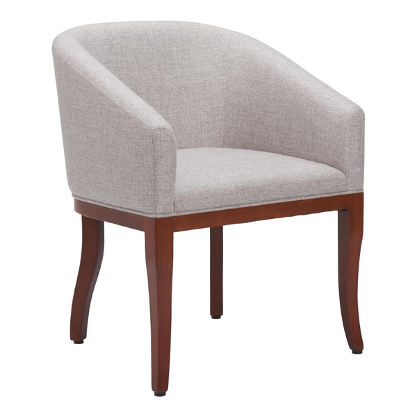  Zuo Serasa 109978 Dining Chair - Grey IMAGE 1