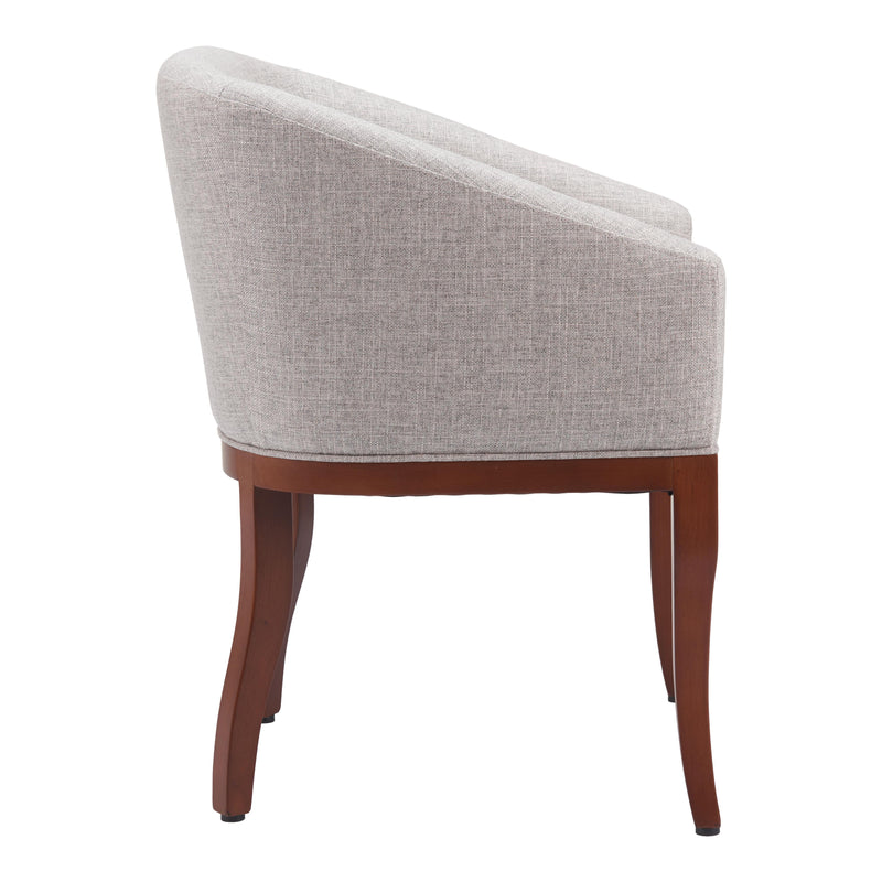  Zuo Serasa 109978 Dining Chair - Grey IMAGE 2