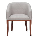  Zuo Serasa 109978 Dining Chair - Grey IMAGE 3