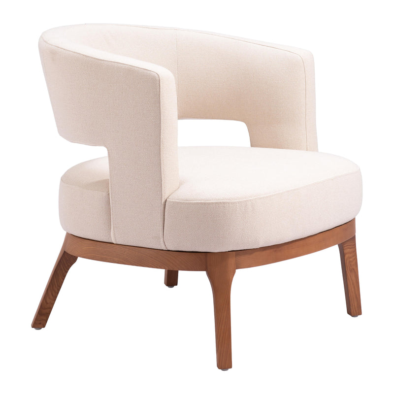  Zuo Penryn 110113 Accent Chair - Beige IMAGE 6