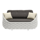  Zuo Coral Reef 704026 Loveseat - Grey IMAGE 3