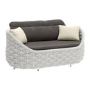 Zuo Coral Reef 704026 Loveseat - Grey IMAGE 6