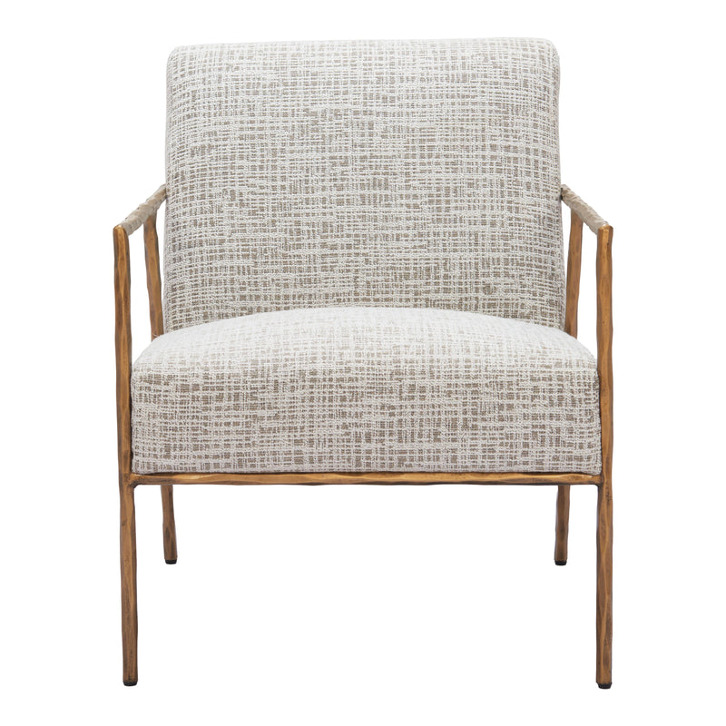 Zuo Norrebro 110270 Accent Chair - Beige Frost IMAGE 3
