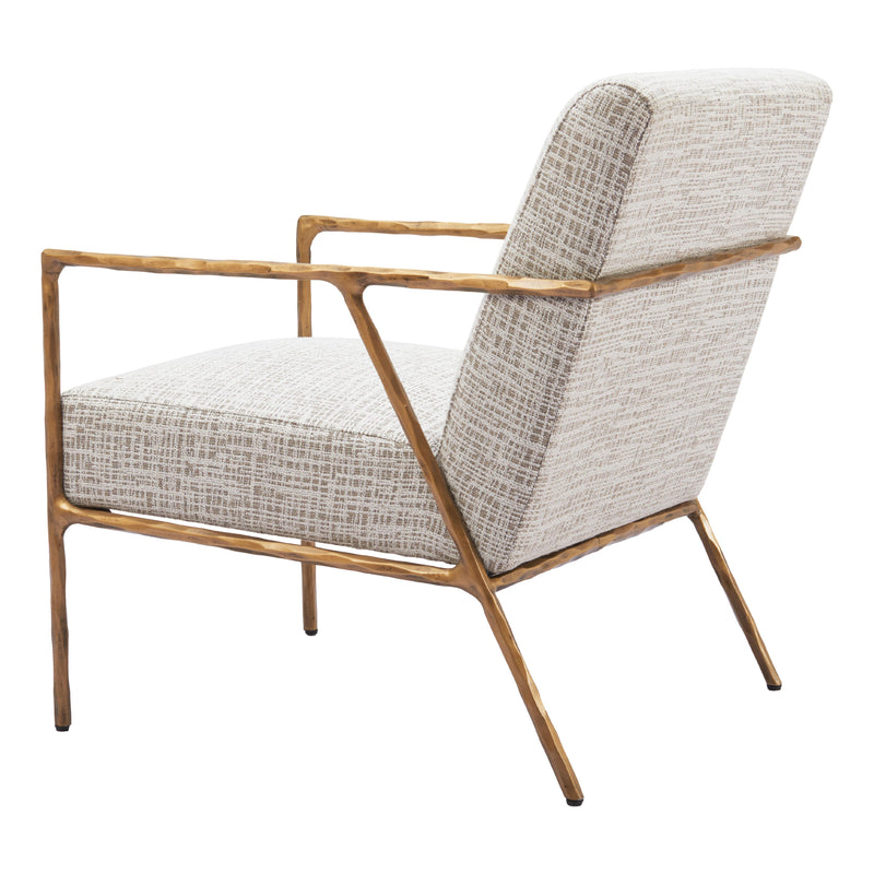  Zuo Norrebro 110270 Accent Chair - Beige Frost IMAGE 5