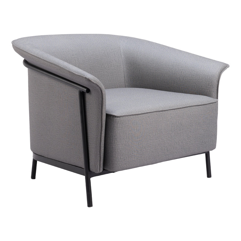  Zuo Burry 110116 Accent Chair - Slate Grey IMAGE 6