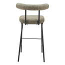  Zuo Kede 110100 Barstool - Green Tweed IMAGE 4