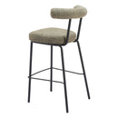  Zuo Kede 110100 Barstool - Green Tweed IMAGE 5
