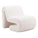  Zuo Opam 110283 Accent Chair - White IMAGE 1