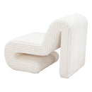 Zuo Opam 110283 Accent Chair - White IMAGE 5