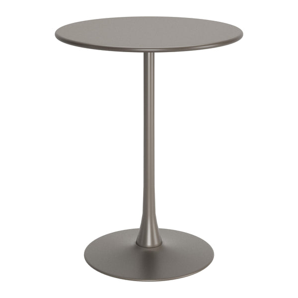  Zuo Soleil 704036 Bar Table - Taupe IMAGE 1