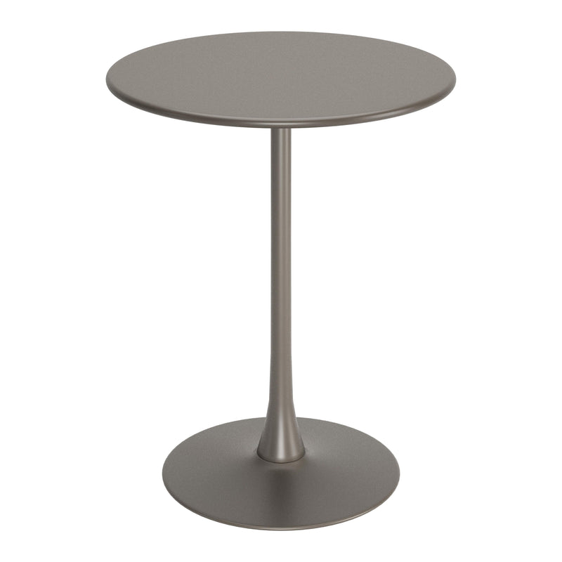  Zuo Soleil 704036 Bar Table - Taupe IMAGE 2