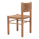  Zuo Iska 704050 Dining Chair - Natural IMAGE 5
