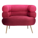  Zuo Arish 109999 Accent Chair - Red IMAGE 3