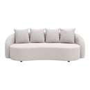  Zuo Sunny Isles 704018 Sofa - Beige IMAGE 3