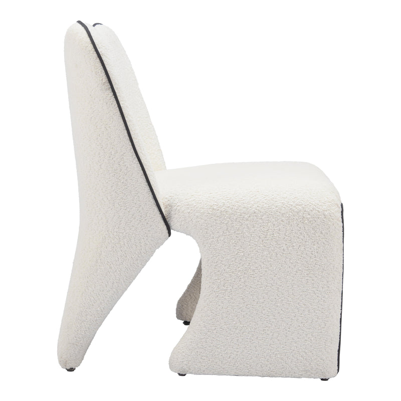  Zuo Novo 110201 Accent Chair - Ivory IMAGE 2