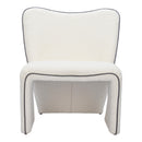  Zuo Novo 110201 Accent Chair - Ivory IMAGE 3
