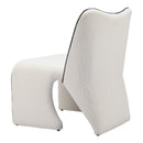  Zuo Novo 110201 Accent Chair - Ivory IMAGE 5