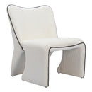  Zuo Novo 110201 Accent Chair - Ivory IMAGE 6