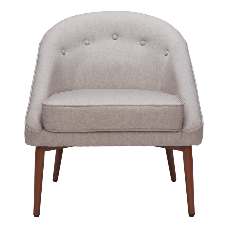  Zuo Carter 109876 Accent Chair - Grey IMAGE 3