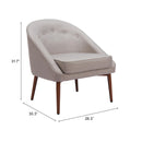  Zuo Carter 109876 Accent Chair - Grey IMAGE 9
