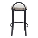  Zuo Sisal 110096 Counter Stool - Beige Tweed IMAGE 4