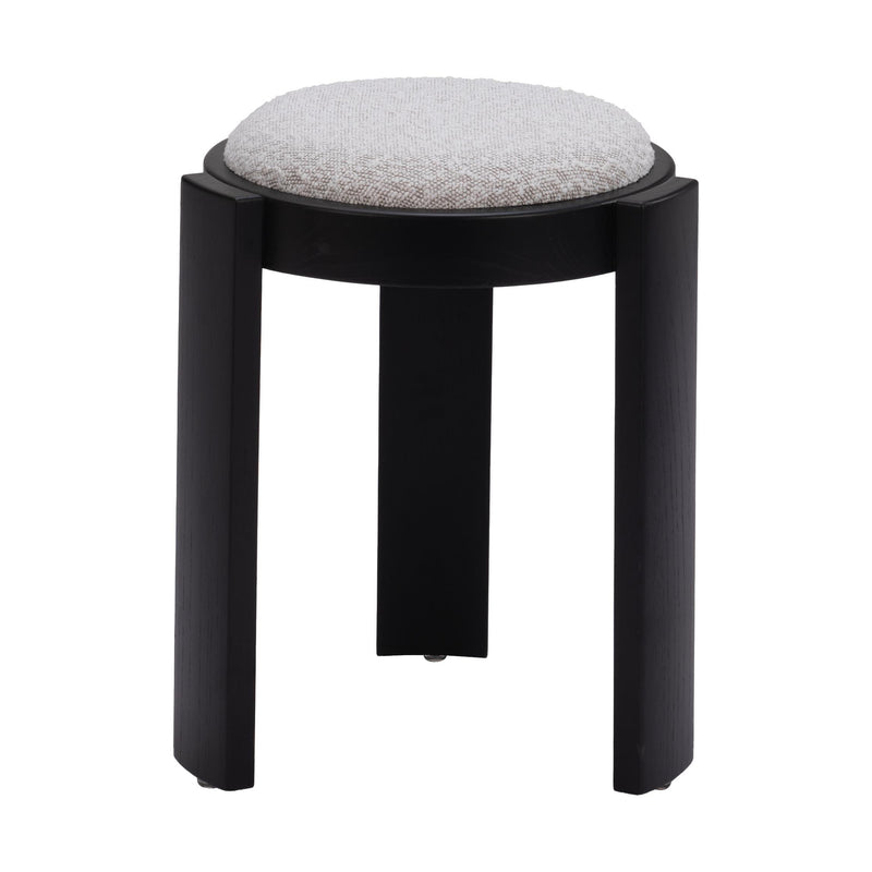  Zuo Banjul 109815 Ottoman - Misty Grey IMAGE 4