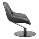  Zuo Poole 110111 Accent Chair - Black IMAGE 2