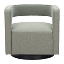  Zuo Turku 110013 Swivel Chair - Sage Green IMAGE 3