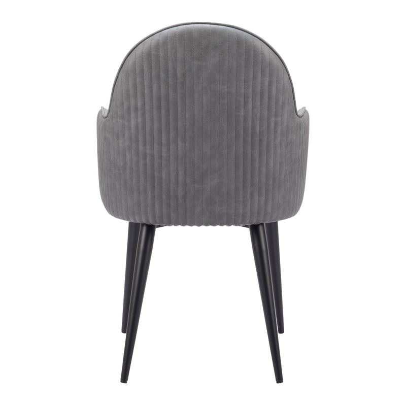  Zuo Silloth 110120 Dining Chair - Grey IMAGE 4