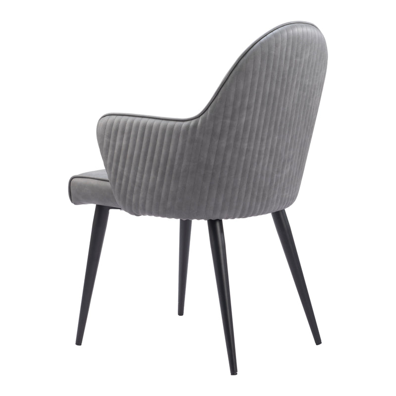  Zuo Silloth 110120 Dining Chair - Grey IMAGE 5