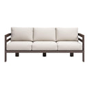  Zuo Bal Harbor 704041 Sofa - White IMAGE 3