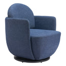  Zuo Bant 110015 Swivel Chair - Blue IMAGE 6