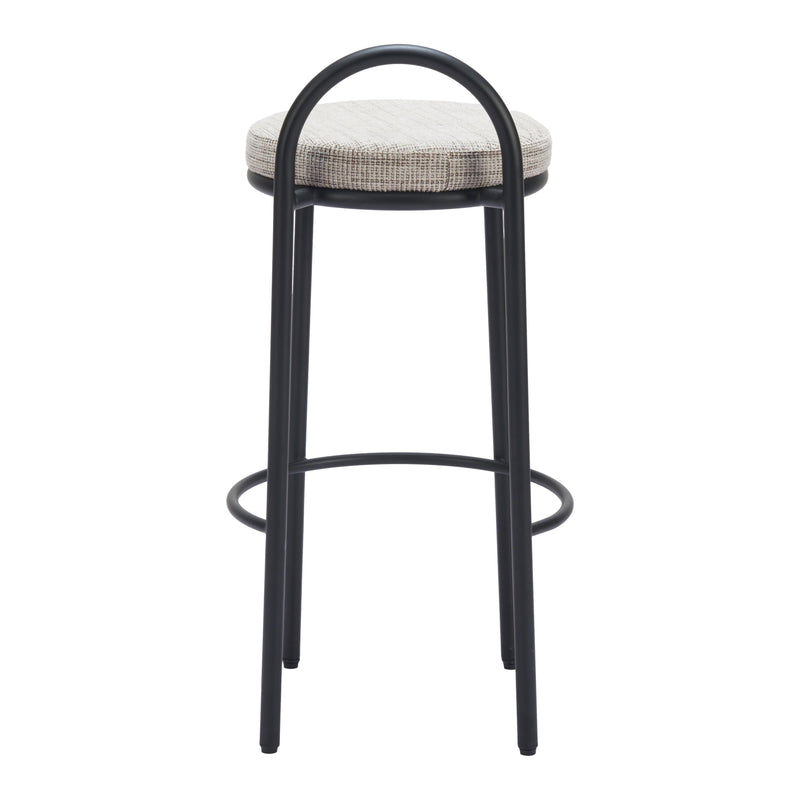  Zuo Sisal 110097 Barstool - Beige Tweed IMAGE 4