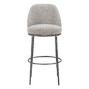  Zuo Nordhavn 110273 Swivel Barstool - Grey IMAGE 3