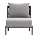  Zuo Horizon 704046 Accent Chair - Grey IMAGE 3