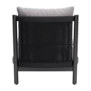  Zuo Horizon 704046 Accent Chair - Grey IMAGE 4