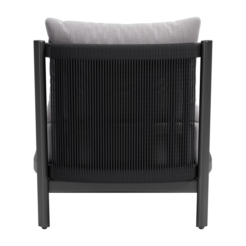  Zuo Horizon 704046 Accent Chair - Grey IMAGE 4