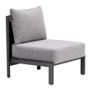  Zuo Horizon 704046 Accent Chair - Grey IMAGE 6