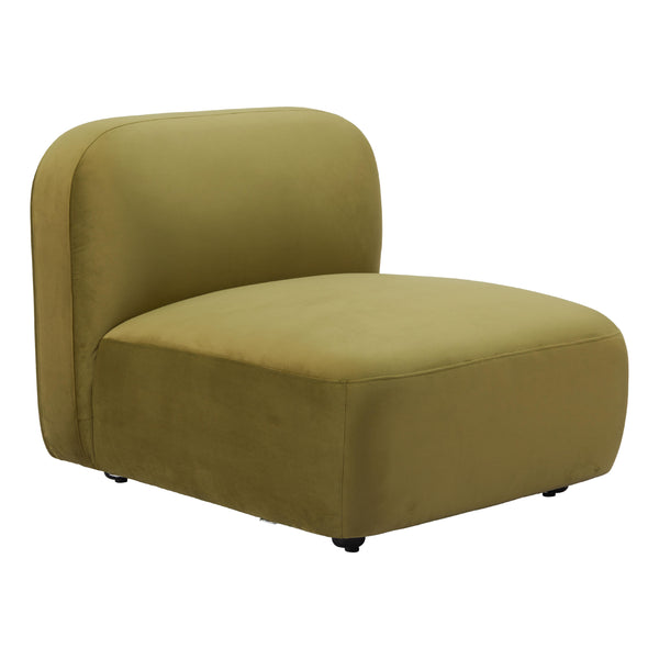  Zuo Biak 109997 Middle Chair - Green IMAGE 1